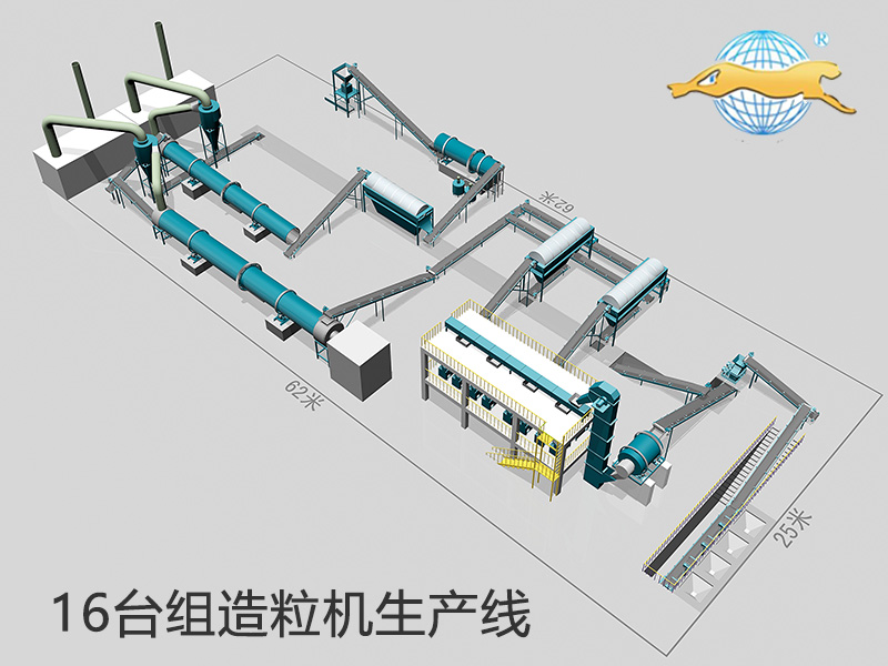 高温快速发酵有机肥生产线