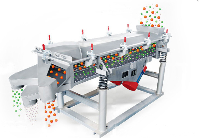 直线振动筛工作原理图